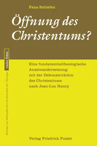 Öffnung des Christentums?_cover