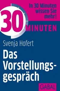 30 Minuten Das Vorstellungsgespräch_cover