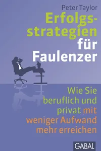 Erfolgsstrategien für Faulenzer_cover