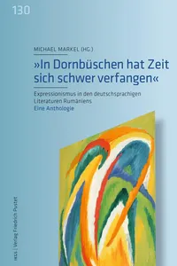 "In Dornbüschen hat Zeit sich schwer verfangen"_cover