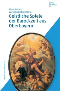 Geistliche Spiele der Barockzeit aus Oberbayern_cover