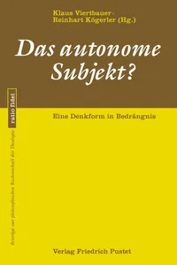 Das autonome Subjekt?_cover