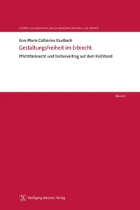 Gestaltungsfreiheit im Erbrecht_cover