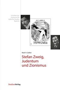 Stefan Zweig, Judentum und Zionismus_cover