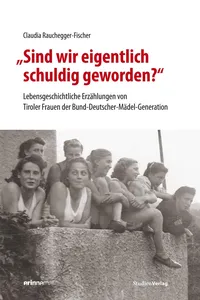 "Sind wir eigentlich schuldig geworden?"_cover