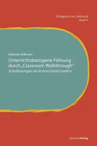 Unterrichtsbezogene Führung durch "Classroom Walkthrough"_cover