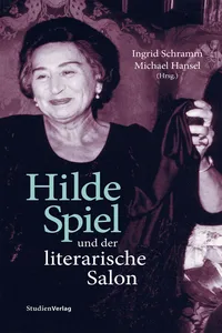 Hilde Spiel und der literarische Salon_cover