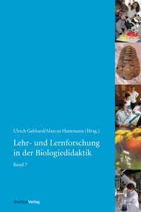 Lehr- und Lernforschung in der Biologiedidaktik_cover