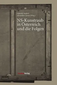 NS-Kunstraub in Österreich und die Folgen_cover