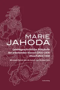 Lebensgeschichtliche Protokolle der arbeitenden Klassen 1850-1930_cover