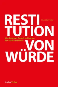 Restitution von Würde_cover