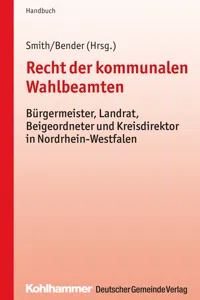 Recht der kommunalen Wahlbeamten_cover