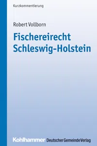 Fischereirecht Schleswig-Holstein_cover