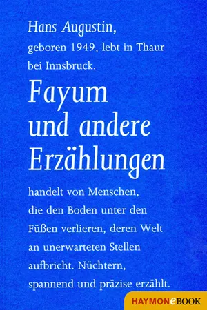 Fayum und andere Erzählungen