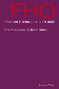 Das Maskenspiel der Genien_cover