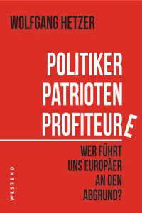 Politiker, Patrioten, Profiteure_cover