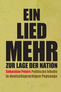 Ein Lied mehr zur Lage der Nation_cover