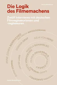 Die Logik des Filmemachens_cover