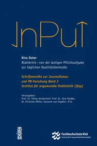 Blattkritik – von der lästigen Pflichtaufgabe zur täglichen Qualitätskontrolle_cover