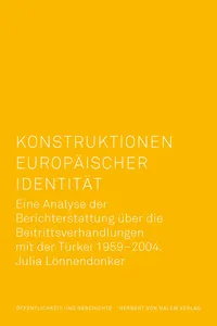 Konstruktionen europäischer Identität_cover