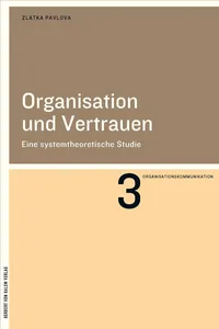 Organisation und Vertrauen_cover