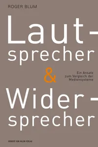 Lautsprecher und Widersprecher_cover