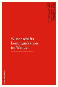 Wissenschaftskommunikation im Wandel_cover