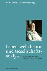 Lebenswelttheorie und Gesellschaftsanalyse_cover