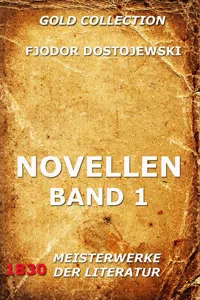 Novellen, Band 1_cover