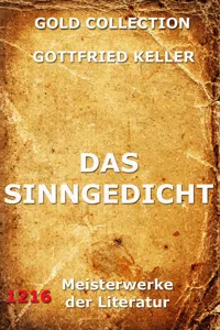 Das Sinngedicht_cover