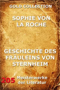 Geschichte des Fräuleins von Sternheim_cover