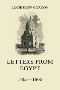 Letters From Egypt, 1863 - 1865_cover