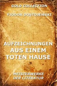 Aufzeichnungen aus einem toten Hause_cover