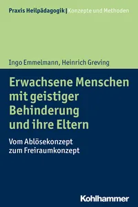 Erwachsene Menschen mit geistiger Behinderung und ihre Eltern_cover