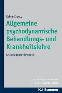 Allgemeine psychodynamische Behandlungs- und Krankheitslehre_cover