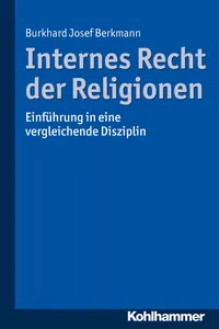 Internes Recht der Religionen_cover