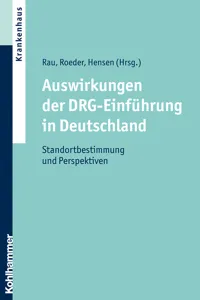 Auswirkungen der DRG-Einführung in Deutschland_cover