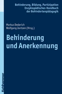 Behinderung und Anerkennung_cover