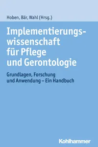 Implementierungswissenschaft für Pflege und Gerontologie_cover