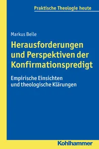 Herausforderungen und Perspektiven der Konfirmationspredigt_cover