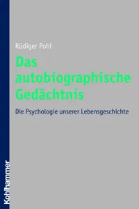 Das autobiographische Gedächtnis_cover