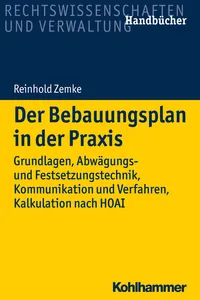 Der Bebauungsplan in der Praxis_cover