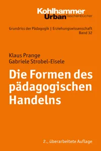 Die Formen des pädagogischen Handelns_cover