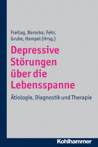 Depressive Störungen über die Lebensspanne_cover