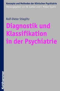 Diagnostik und Klassifikation in der Psychiatrie_cover