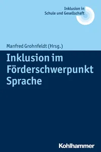 Inklusion im Förderschwerpunkt Sprache_cover