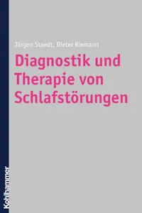 Diagnostik und Therapie von Schlafstörungen_cover