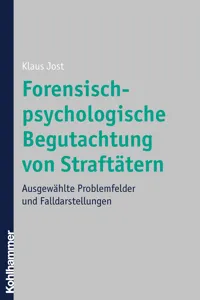 Forensisch-psychologische Begutachtung von Straftätern_cover