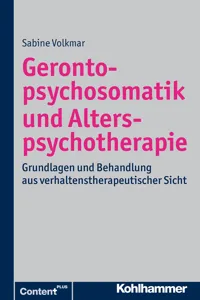 Gerontopsychosomatik und Alterspsychotherapie_cover