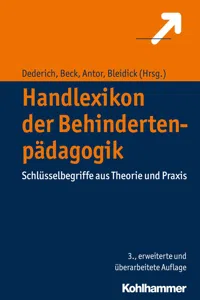 Handlexikon der Behindertenpädagogik_cover